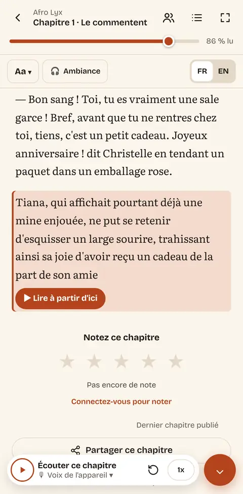 L'écoute à voix haute