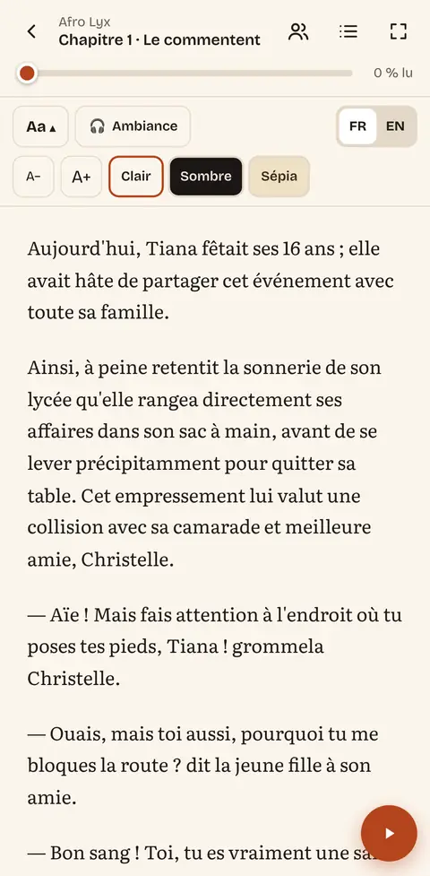 Le bouton « Aa »