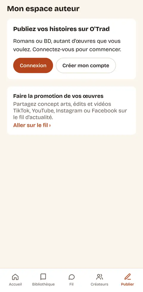 L'espace auteur